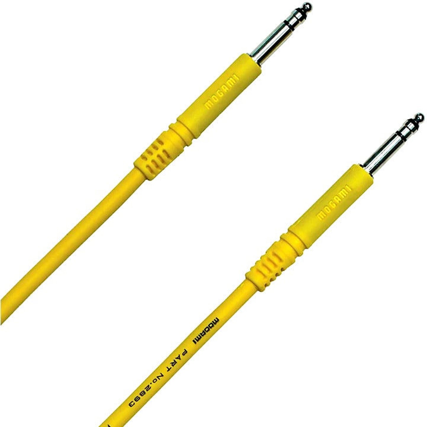 Mogami Bantam TT Patch Cable - 18 inch Yellow