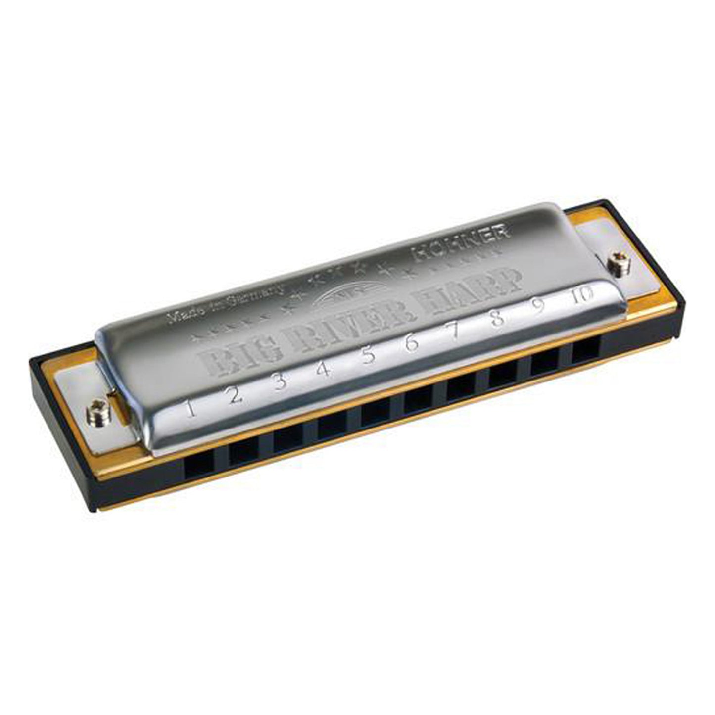 Hohner 590BX-Bb Big River Harmonica, Key of Bb