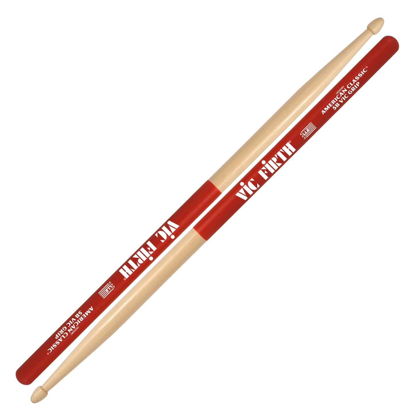 Vic Firth 5BVG 5B VIC GRIP WOOD TIP