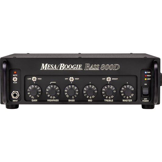 Mesa Boogie Bass-800D Black Metal Enclosure Tube Bass Amp