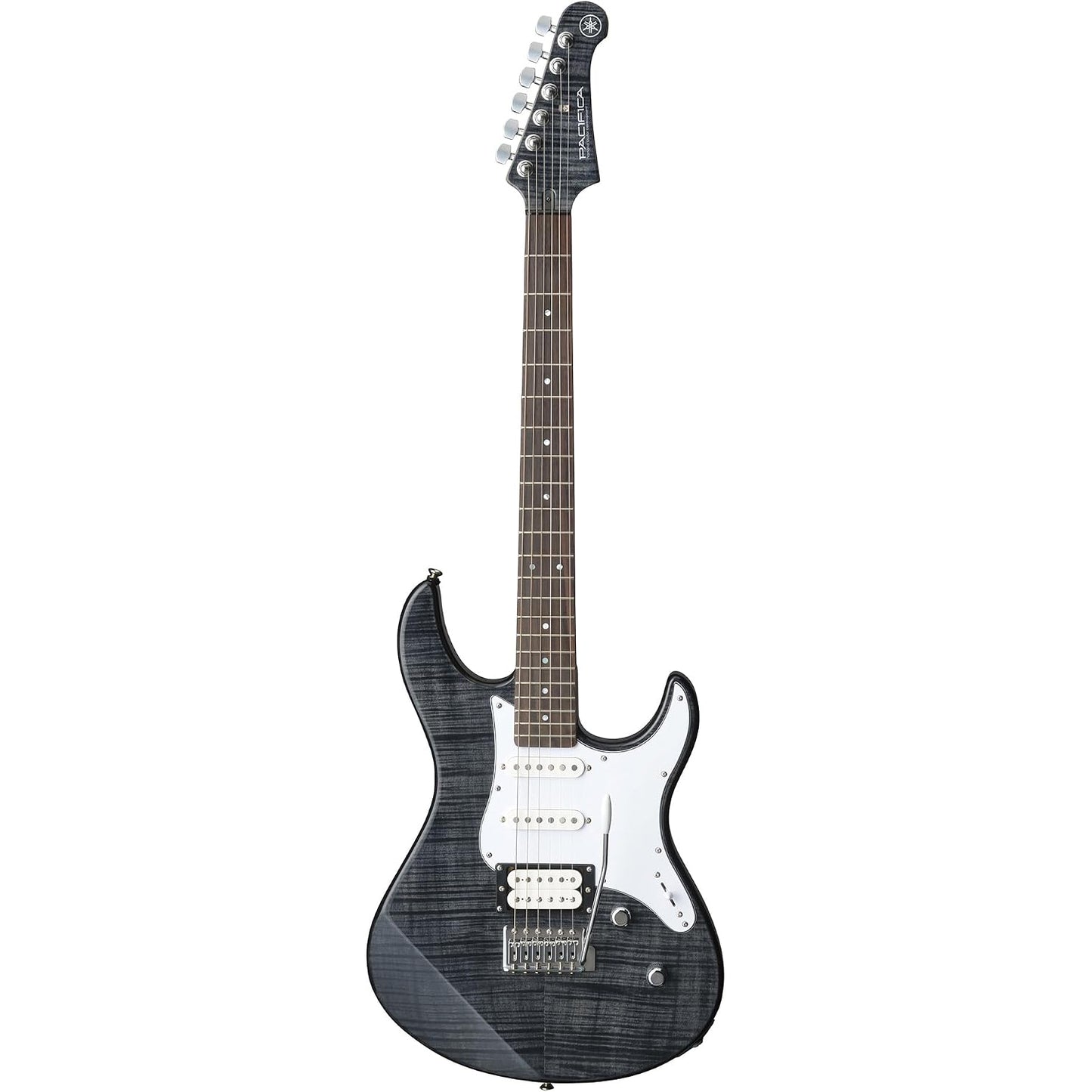 Yamaha PAC212VFM Flamed Maple Pacifica Electric Guitar - Translucent Black