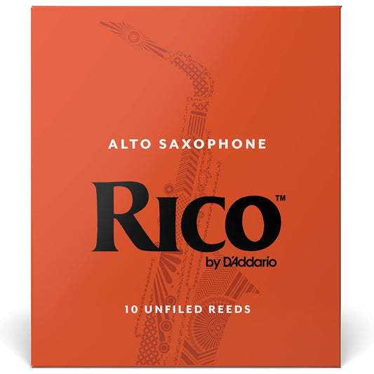 Rico RJA1025 Alto Saxophone 10pk Reeds, 2.5