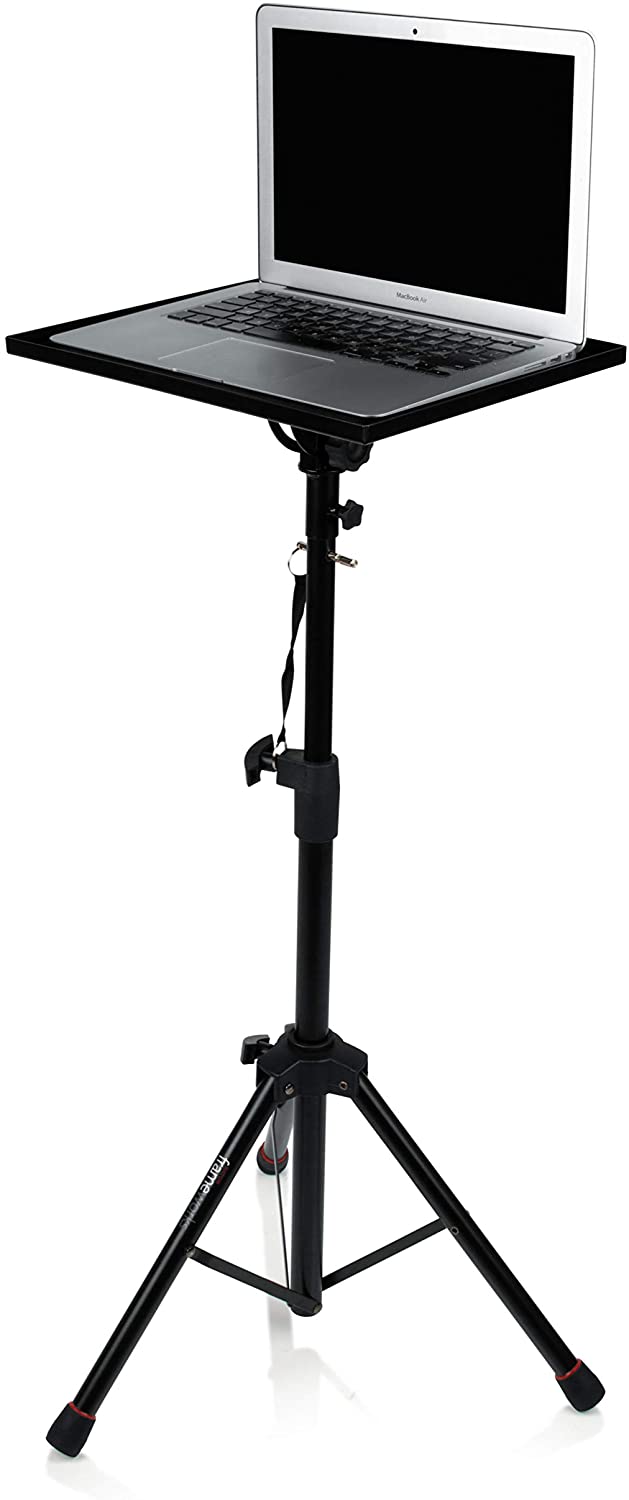 Gator GFWLAPTOP1500 Laptop & Projector Tripod Stand w/ Height & Tilt Adjustment