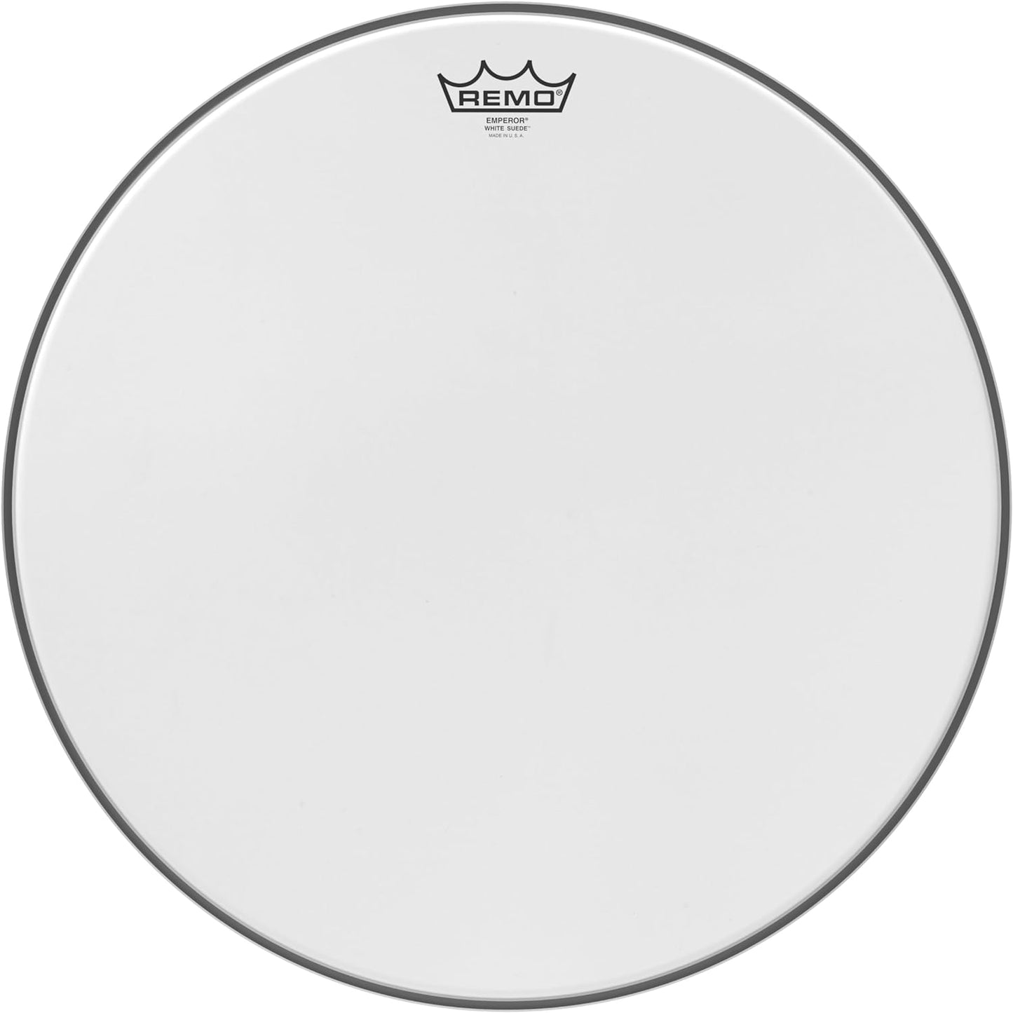 Remo White Suede Emperor Drum Head - 18”