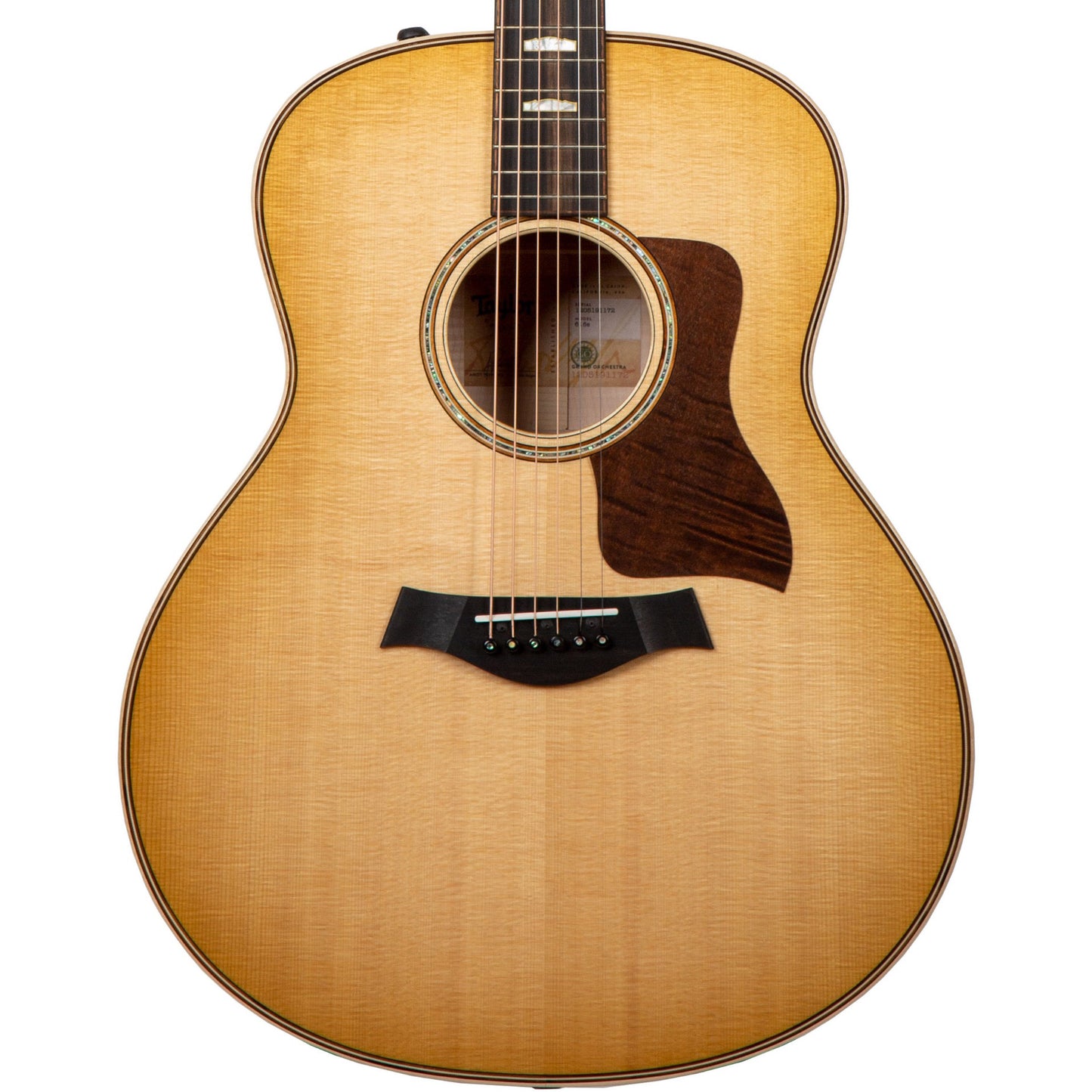 Taylor 618e Grand Orchestra V-Class Acoustic Electric Guitar, Maple