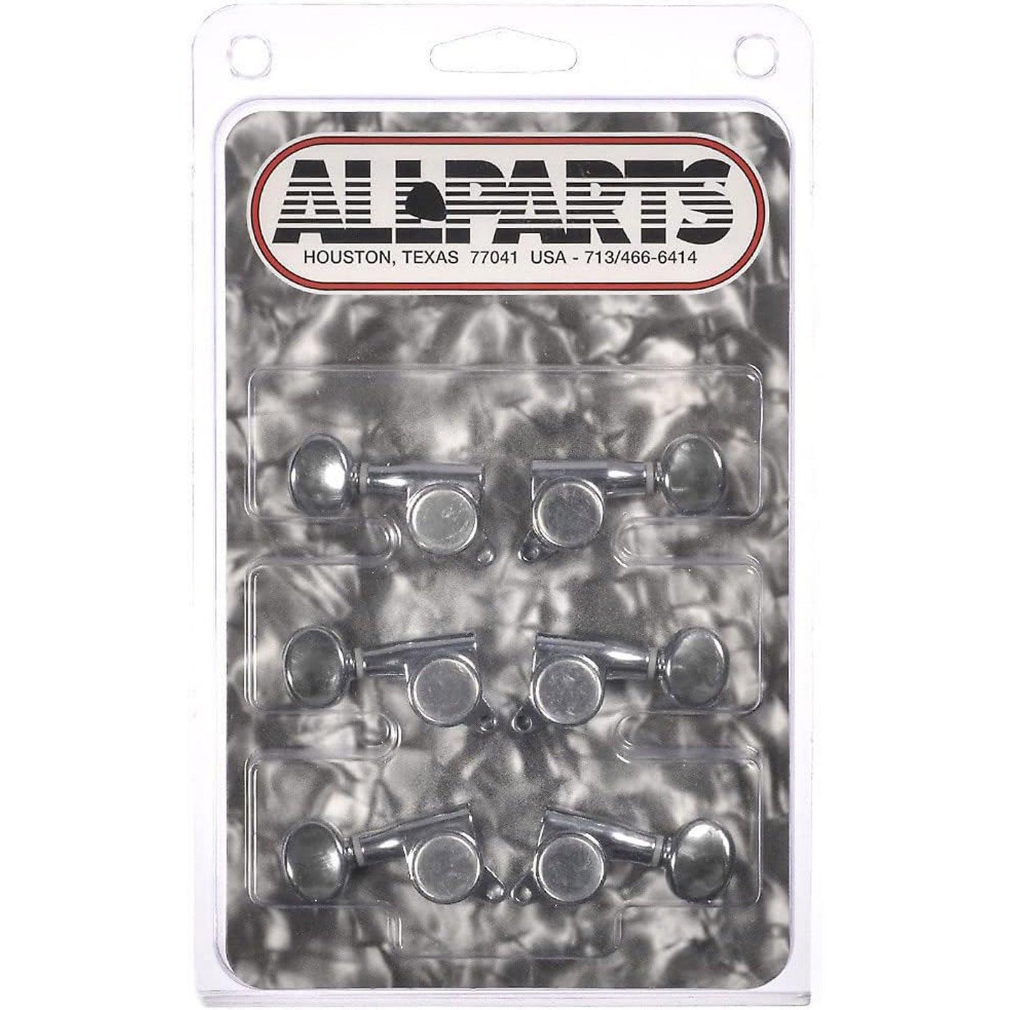 All Parts TK-7562-010 Chrome Economy Tuning Keys 3x3 w/ Hardware 18:1