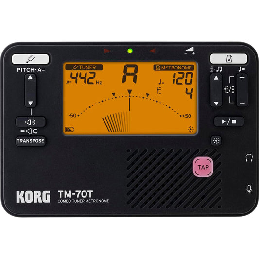Korg TM70 Tuner / Metronome - Black