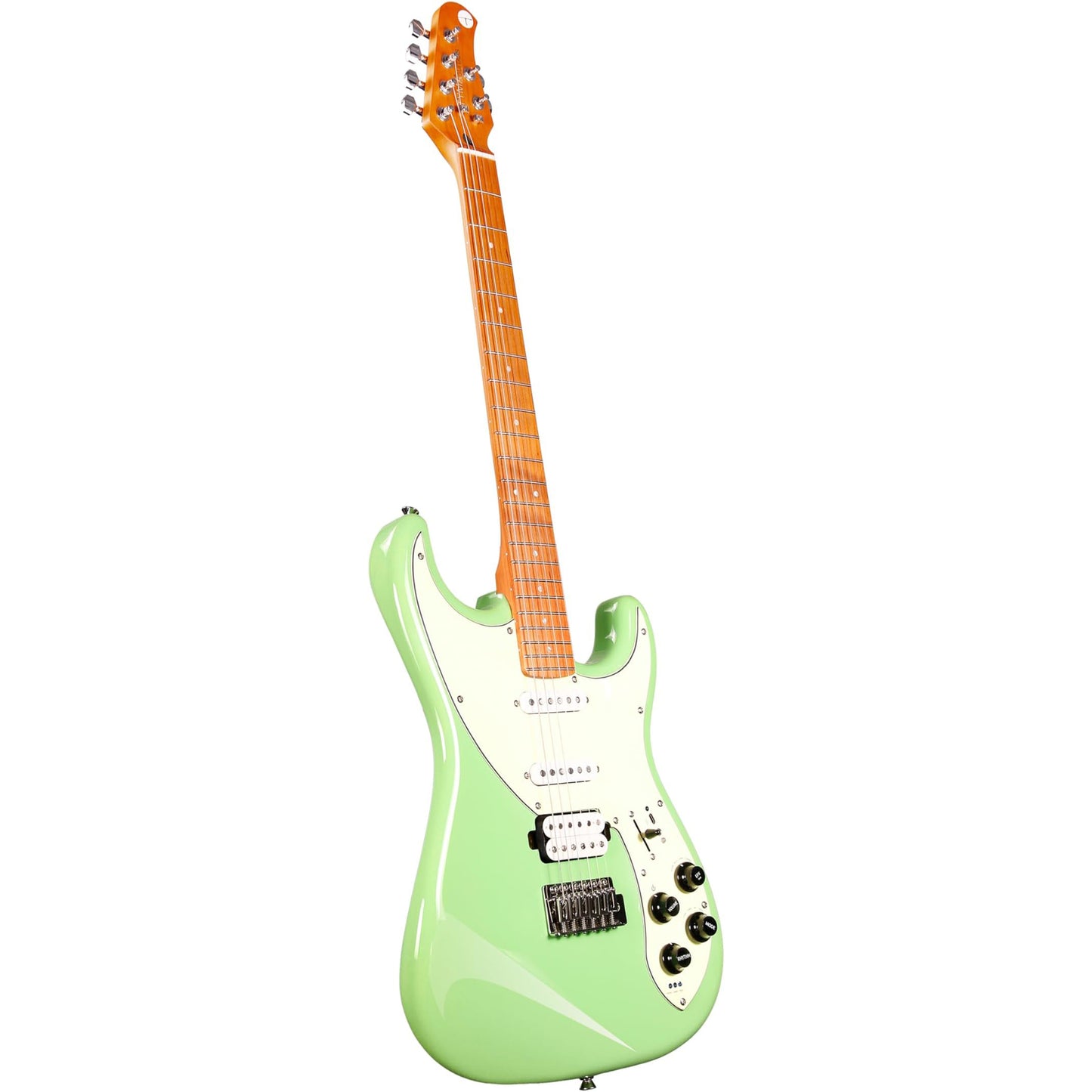 Tyma E7 HSS Electric Smart Guitar - Lime Green
