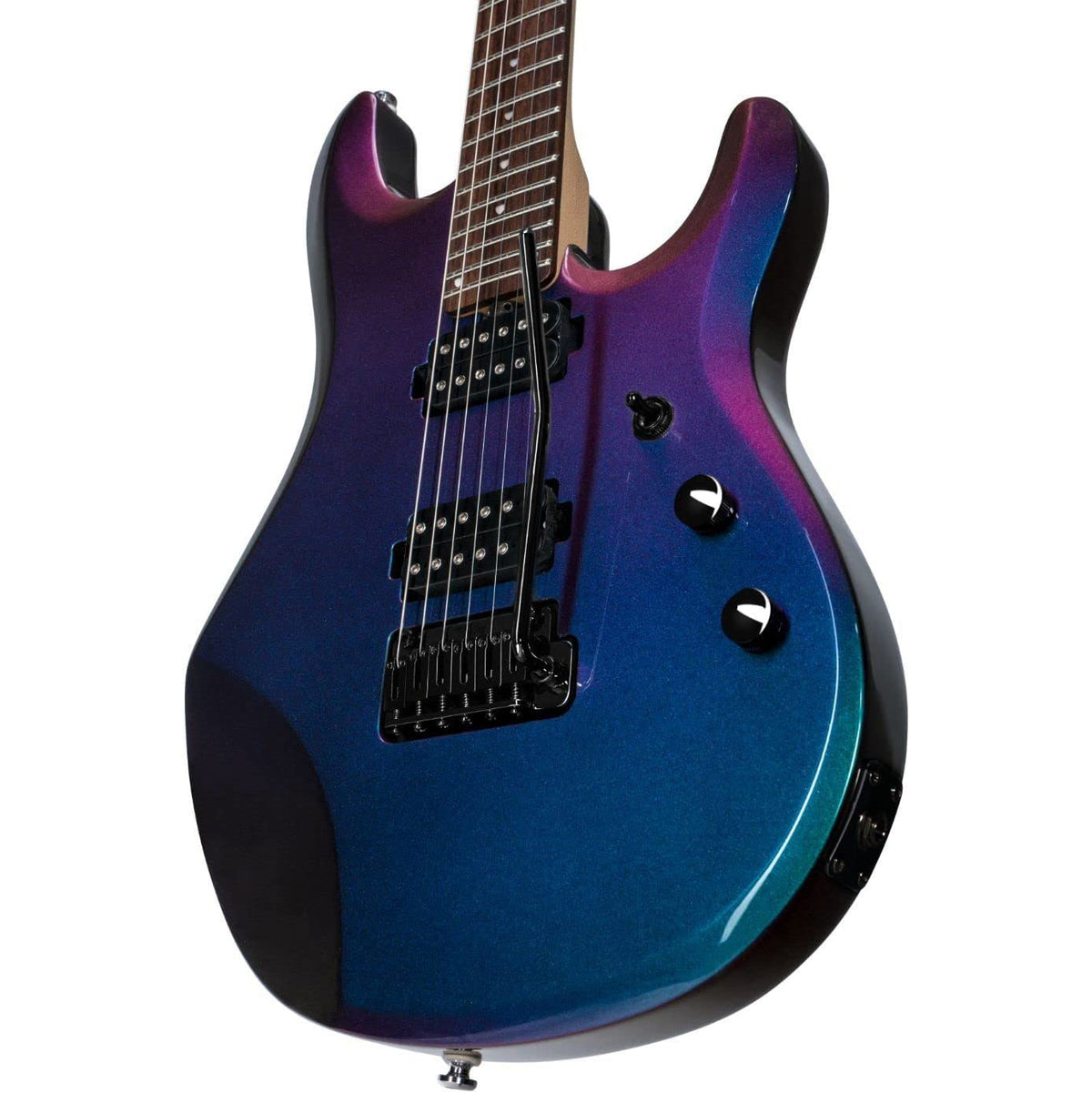 Sterling by Music Man JP60 John Petrucci Guitar - Mystic Dream, Black Hardware