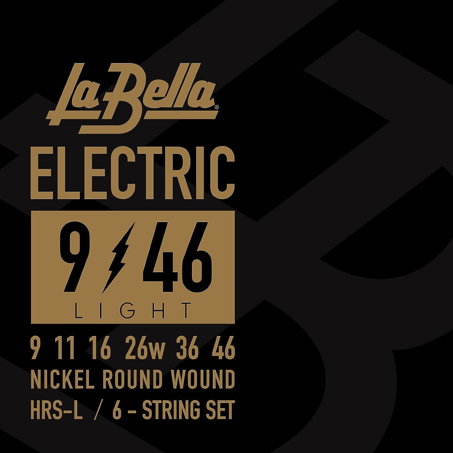 LaBella HRS-L Nickel Light Electric Guitar Strings
