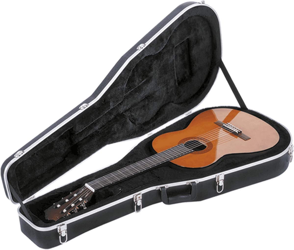 Gator GC-CLASSIC Deluxe Molded Case for Classic Guitars - Black