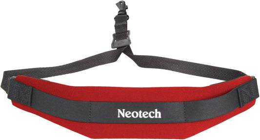 Neotech Soft Sax Strap in Red with Swivel Hook