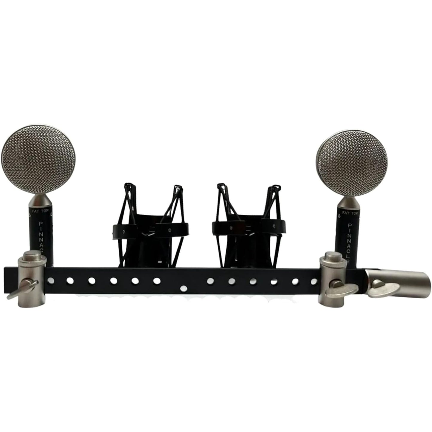 Pinnacle Microphones D-FT-ST-S Fat Top Black Stereo Pair