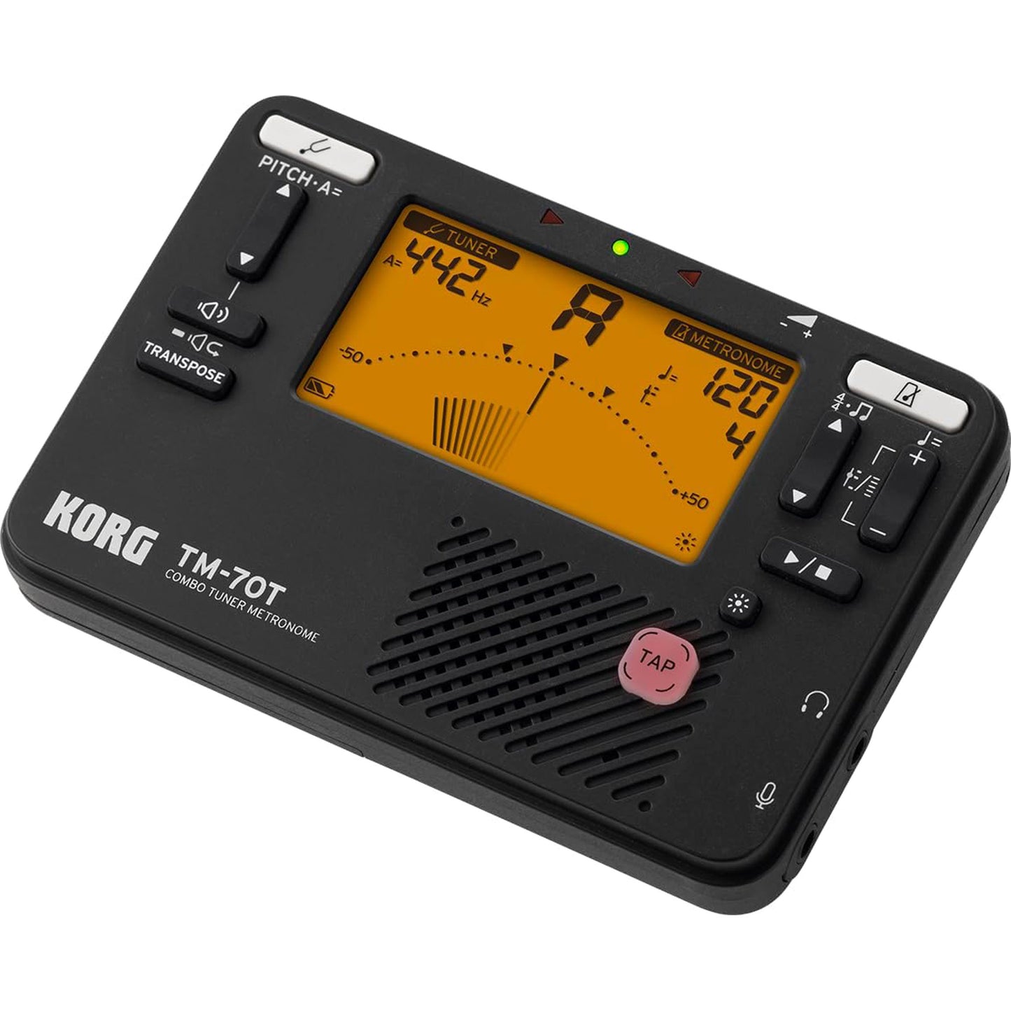 Korg TM70 Tuner / Metronome - Black