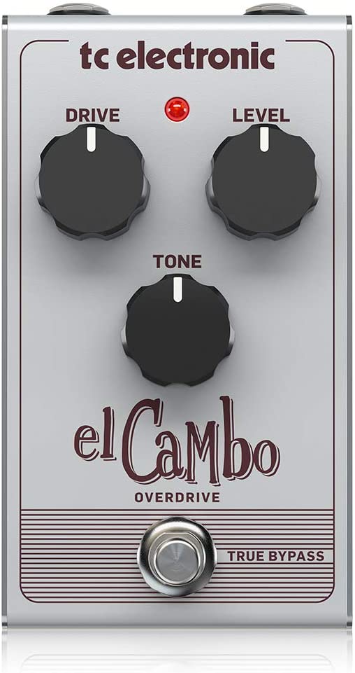 overdrive pedal with tube TC Electronic El Mocambo Overdrive Effects Pedal