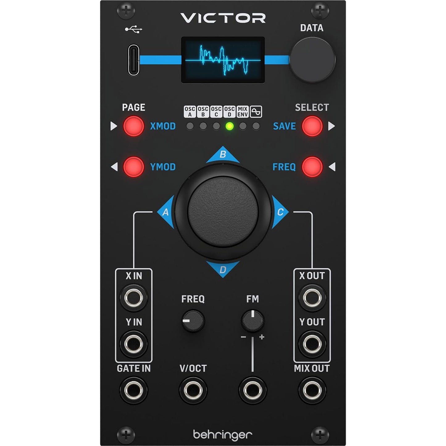 Behringer VICTOR Quad Vector Morphing Oscillator Module
