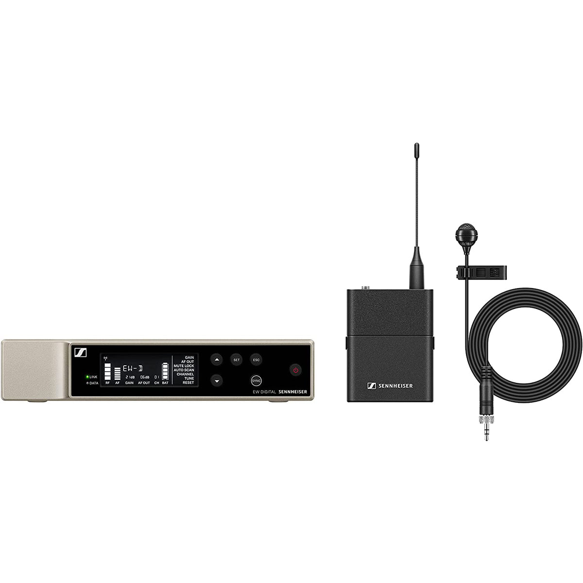 Sennheiser EW-D ME4 SET Digital Wireless Cardioid Lavalier Mic System - Q1-6