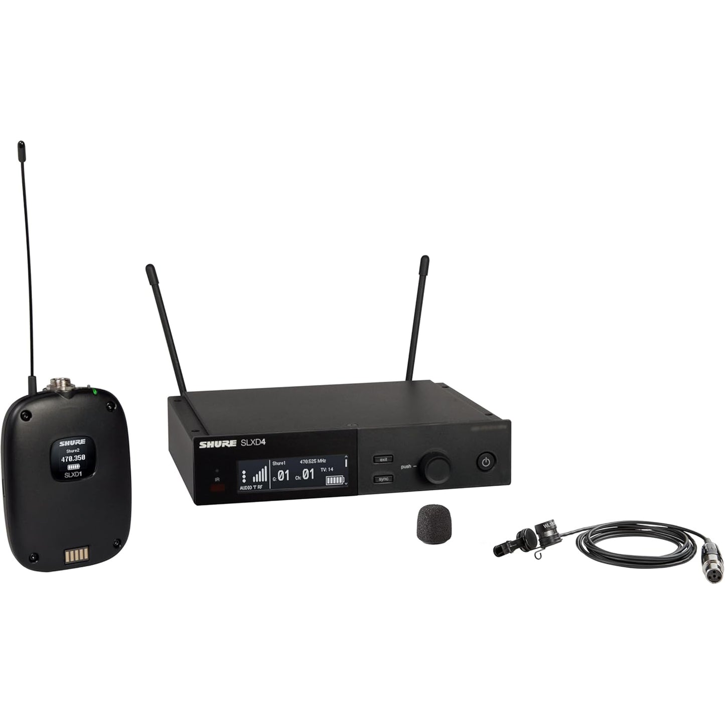 Shure SLXD124/85M Digital Wireless Combo Microphone System - G57 Frequency