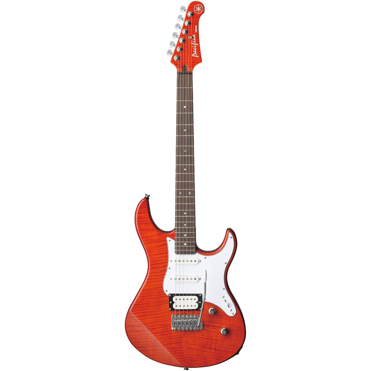 Yamaha PAC212VFM Flamed Maple Pacifica Electric Guitar - Caramel Brown