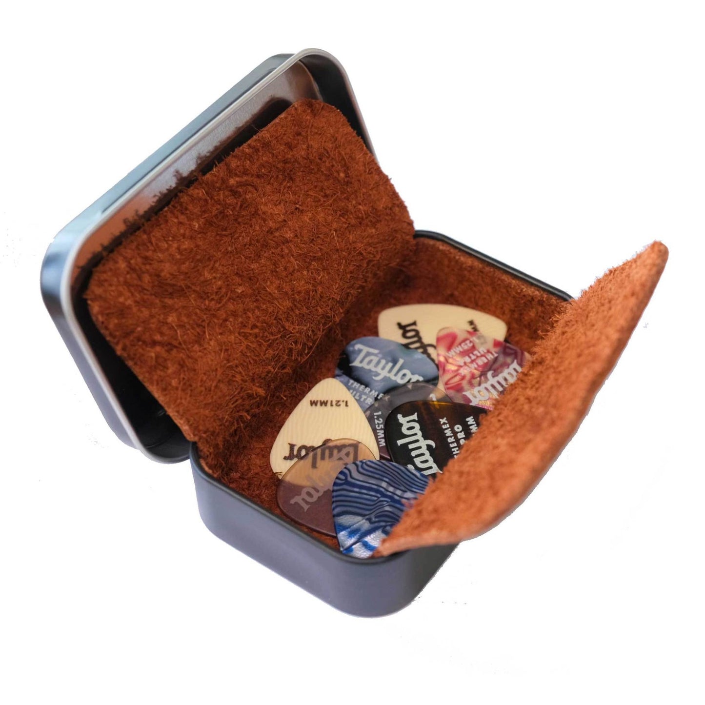 Taylor Thalia Wood Top Pick Tin