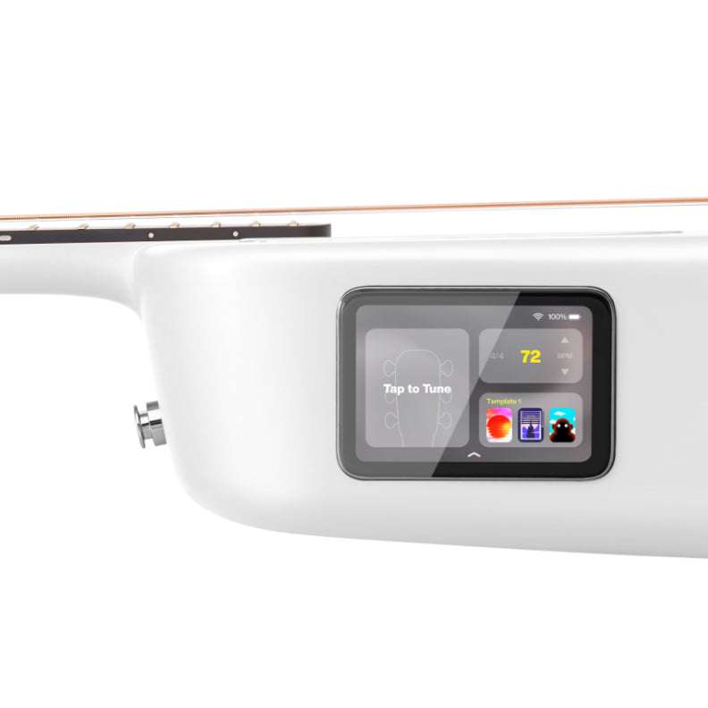 Lava Music ME 4 Carbon Fiber 36” Acoustic Electric Guitar - Space White