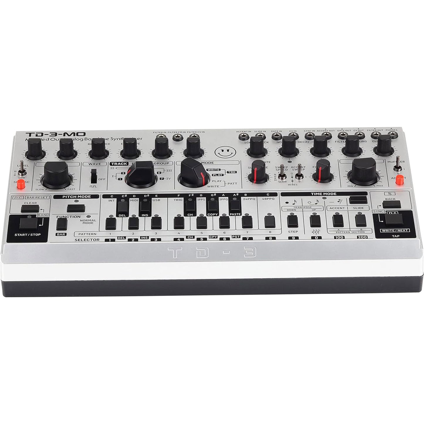 Behringer TD-3-MO-SR Analog Bass Line Synthesizer - Silver