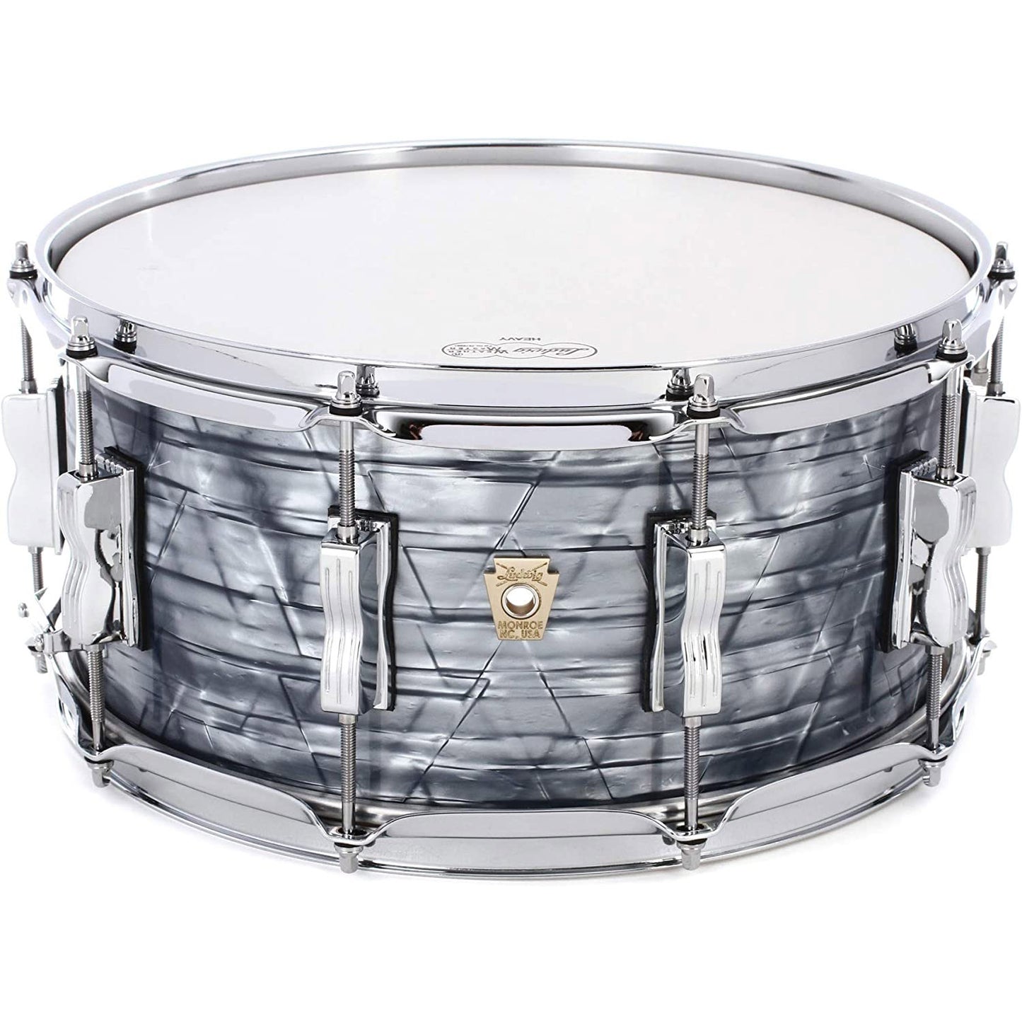Ludwig Classic Maple Snare Drum - 6.5x14 Inches Sky Blue Pearl