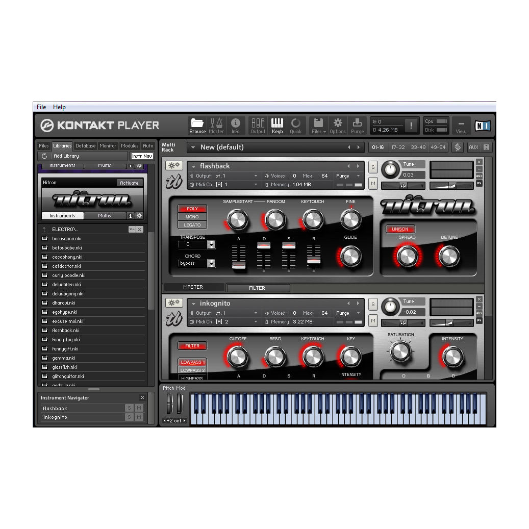 Best Service Nitron Virtual Instrument