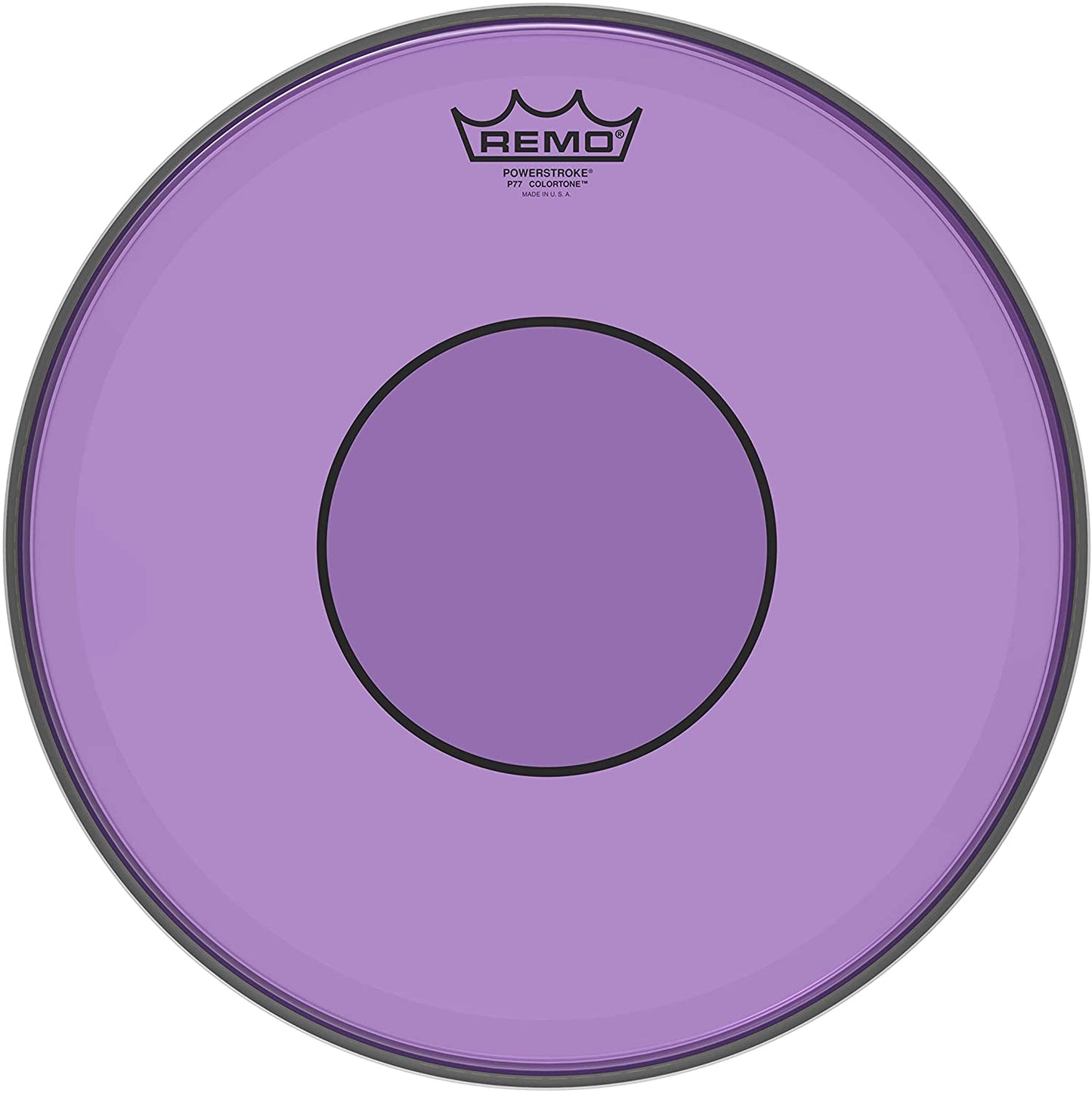 Remo P70314CTPU Powerstroke 77 Colortone Purple Snare Drumhead - 14 inch