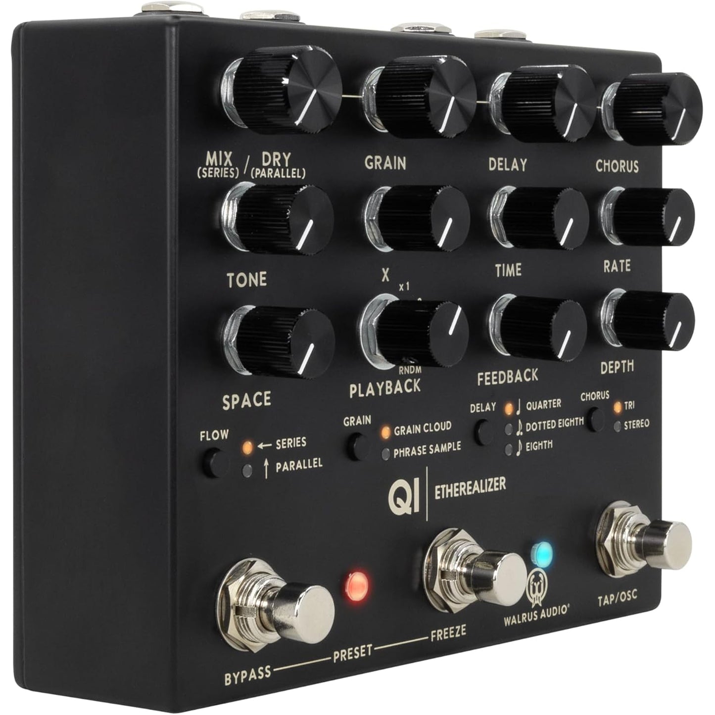 Walrus Audio Qi Etherealizer Multi-effects Pedal - Black