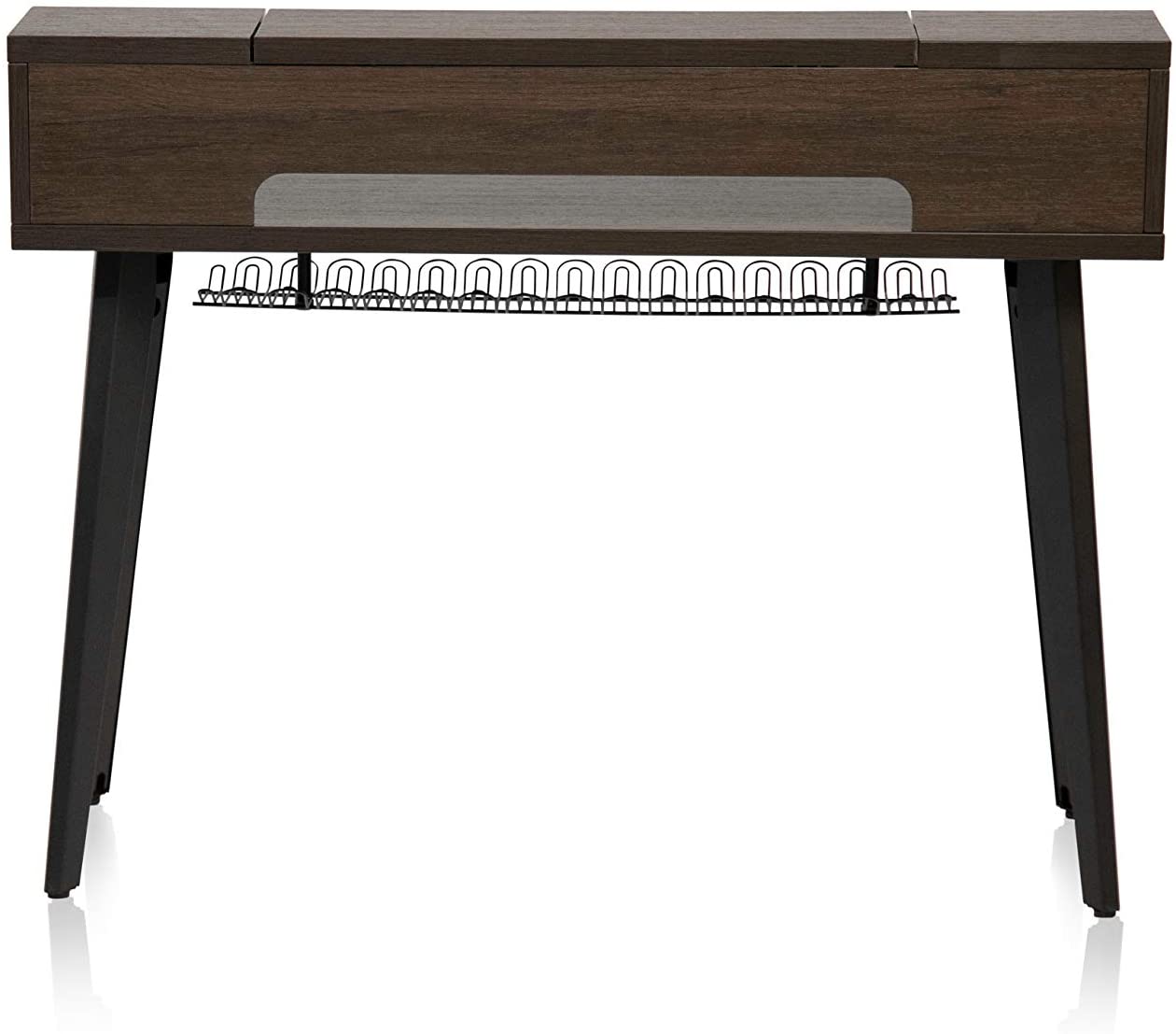 Gator Frameworks GFW-ELITEKEYTBL61-BRN Studio Desk, Dark Walnut