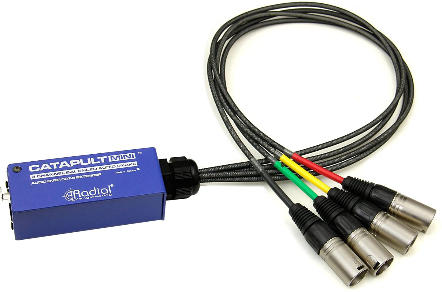 Radial Engineering Catapult Mini RX 4-Channel Cat 5 Audio Snake