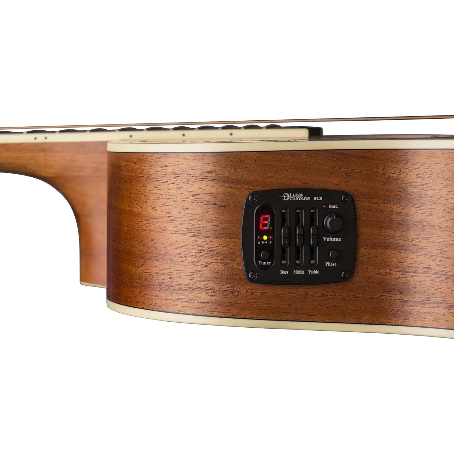 Luna Henna Oasis Select Spruce Acoustic-Electric Guitar - Open Pore Natural