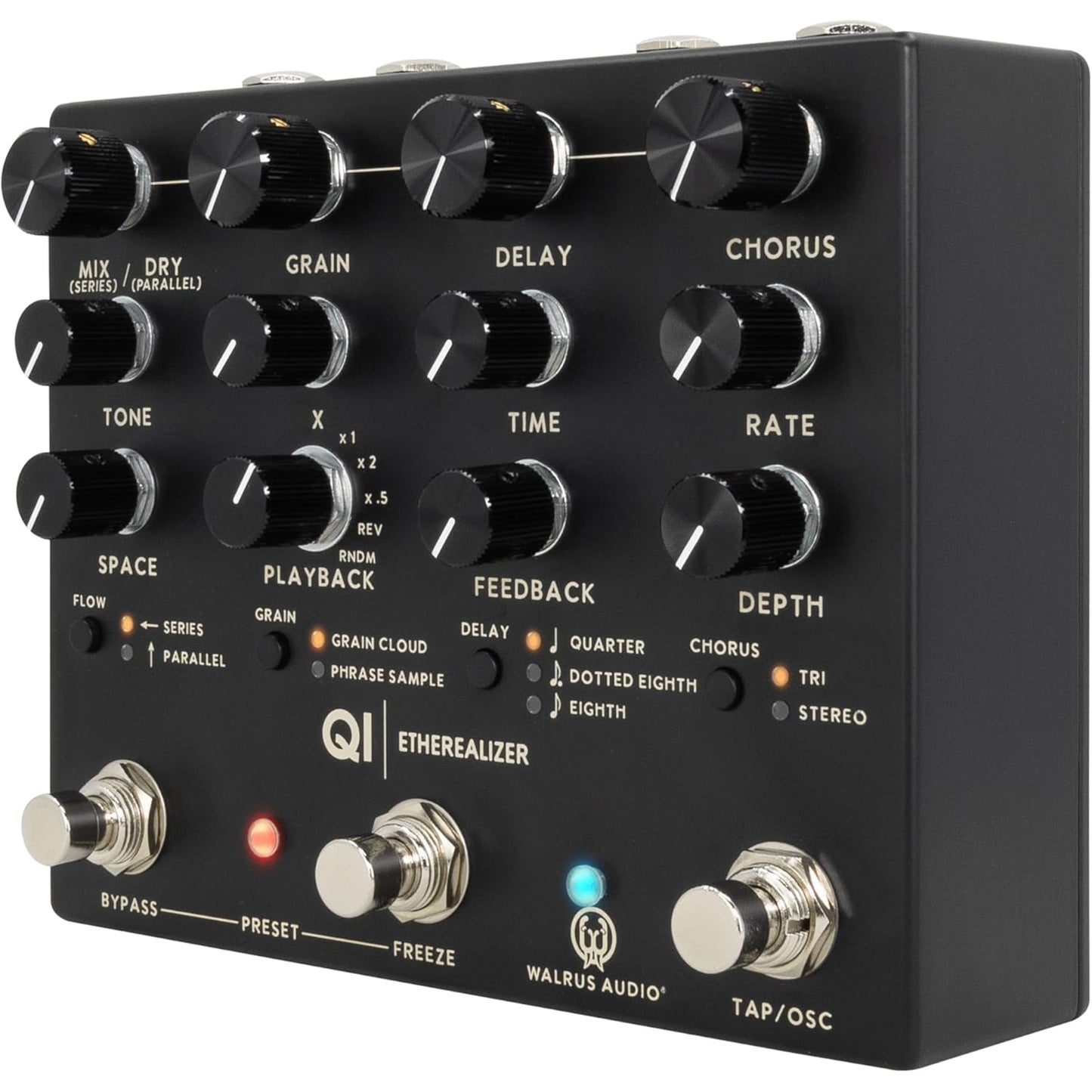 Walrus Audio Qi Etherealizer Multi-effects Pedal - Black