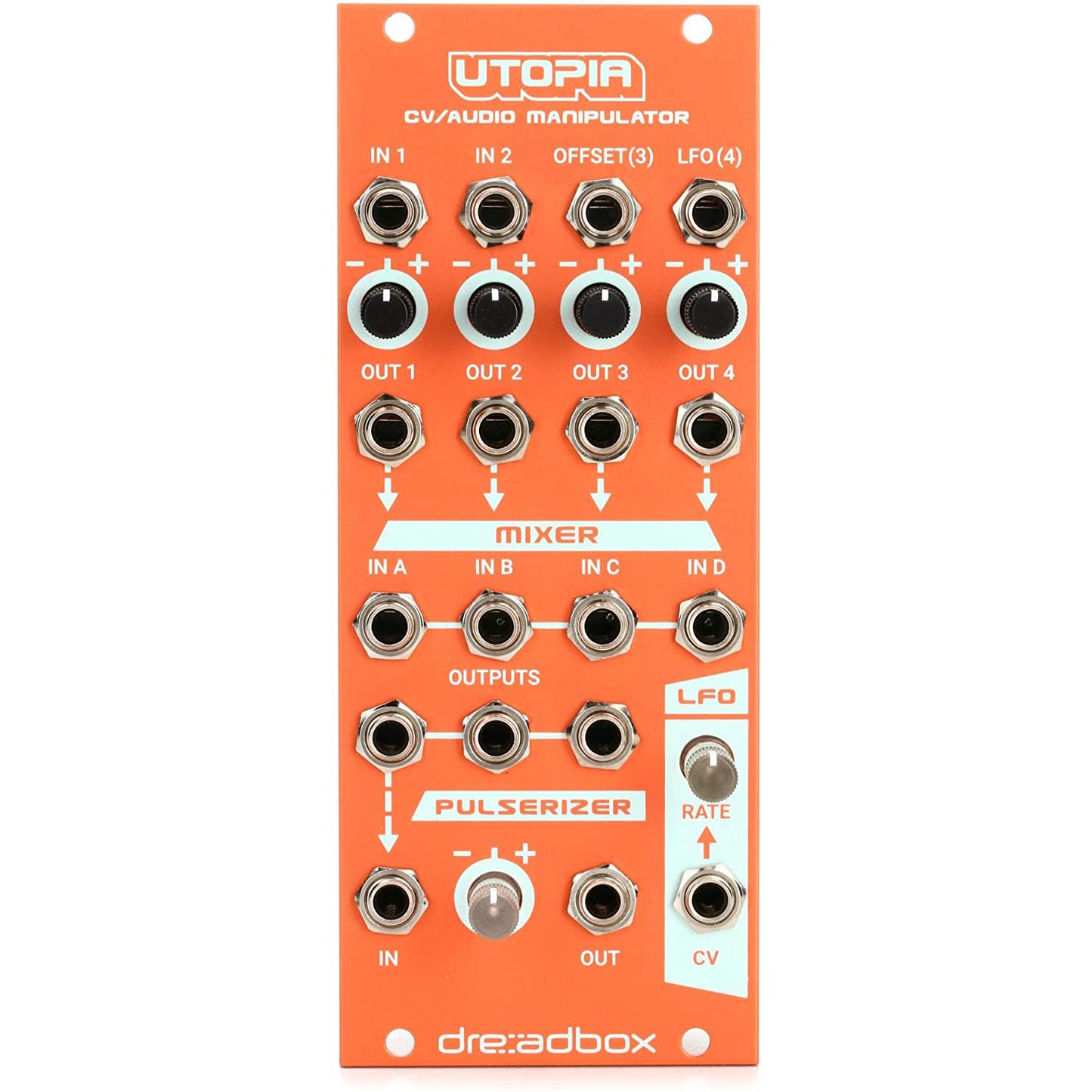 Dreadbox Utopia CV-Audio Manipulator Eurorack Module
