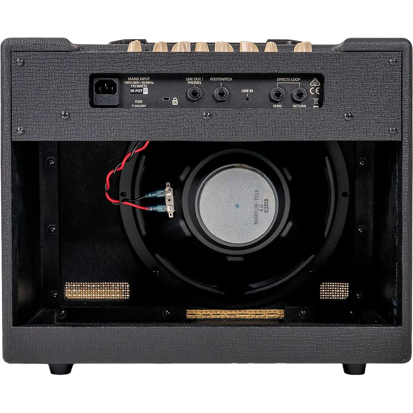 Blackstar DEBUT 50R 50W 1x12 Combo Amp, Black