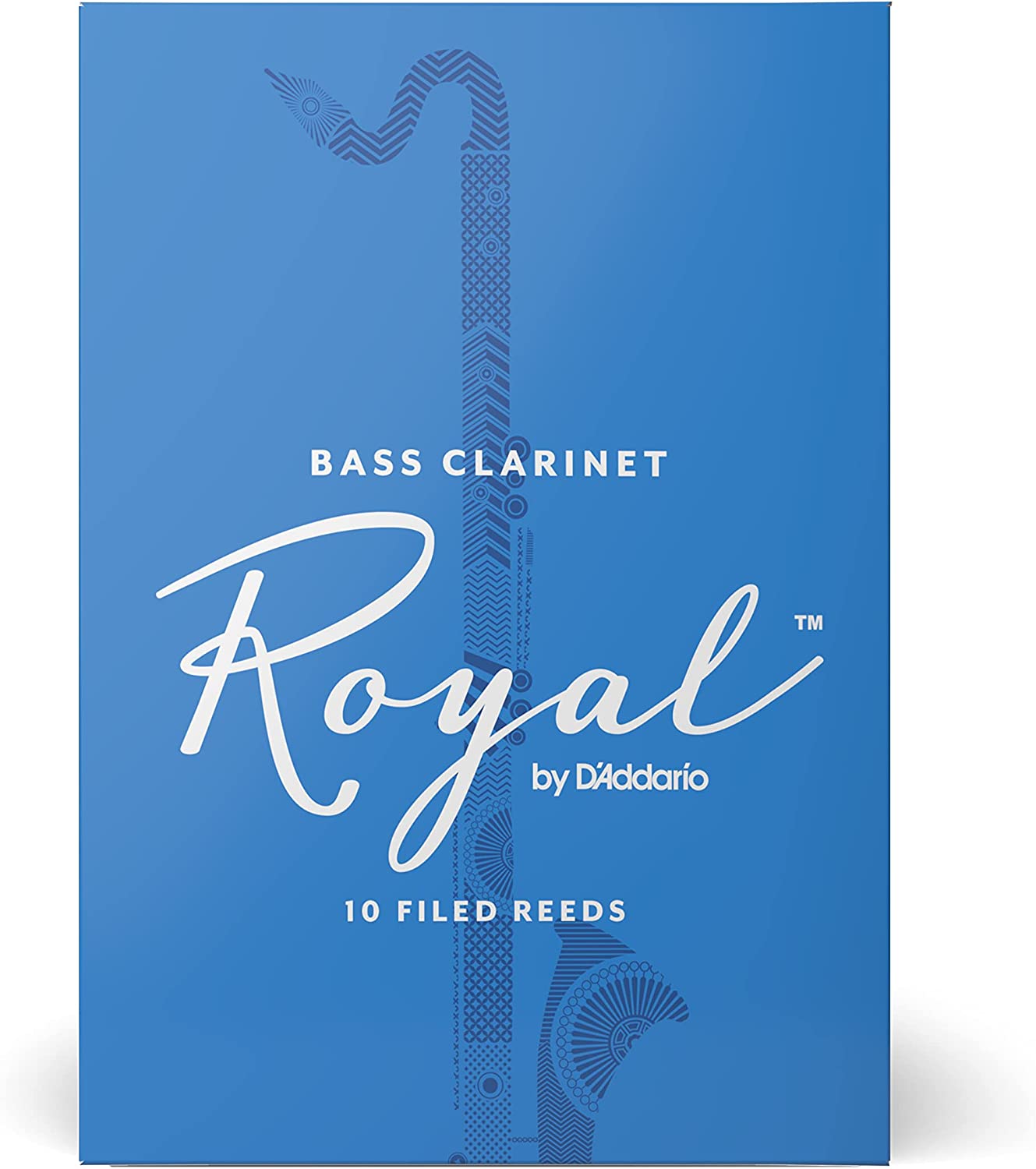 Rico Royal Bass Clarinet Reeds 10 ct. 2.5 Strength