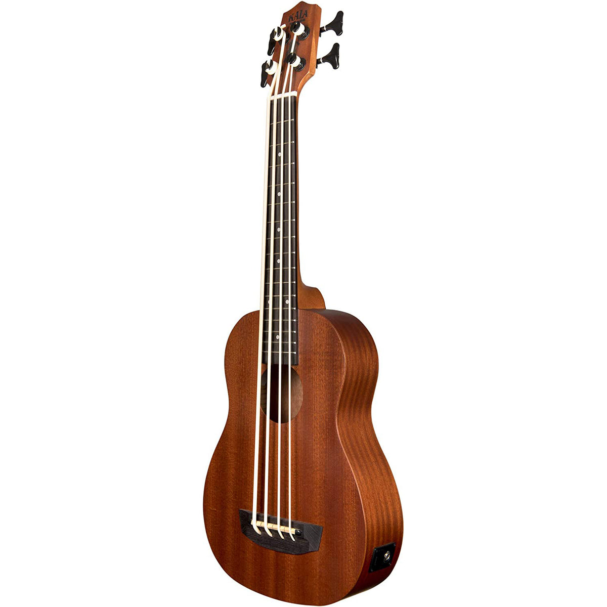 Kala UBASS-WNDR-FS Wanderer U-Bass Acoustic-Electric Bass Guitar - Natural Satin