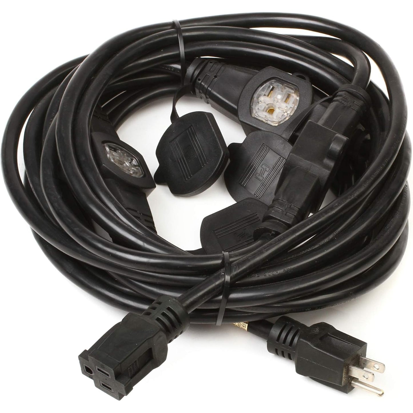 Hosa PDX-225 Power Distribution Cord, 3 X NEMA 5-15R to NEMA 5-15P