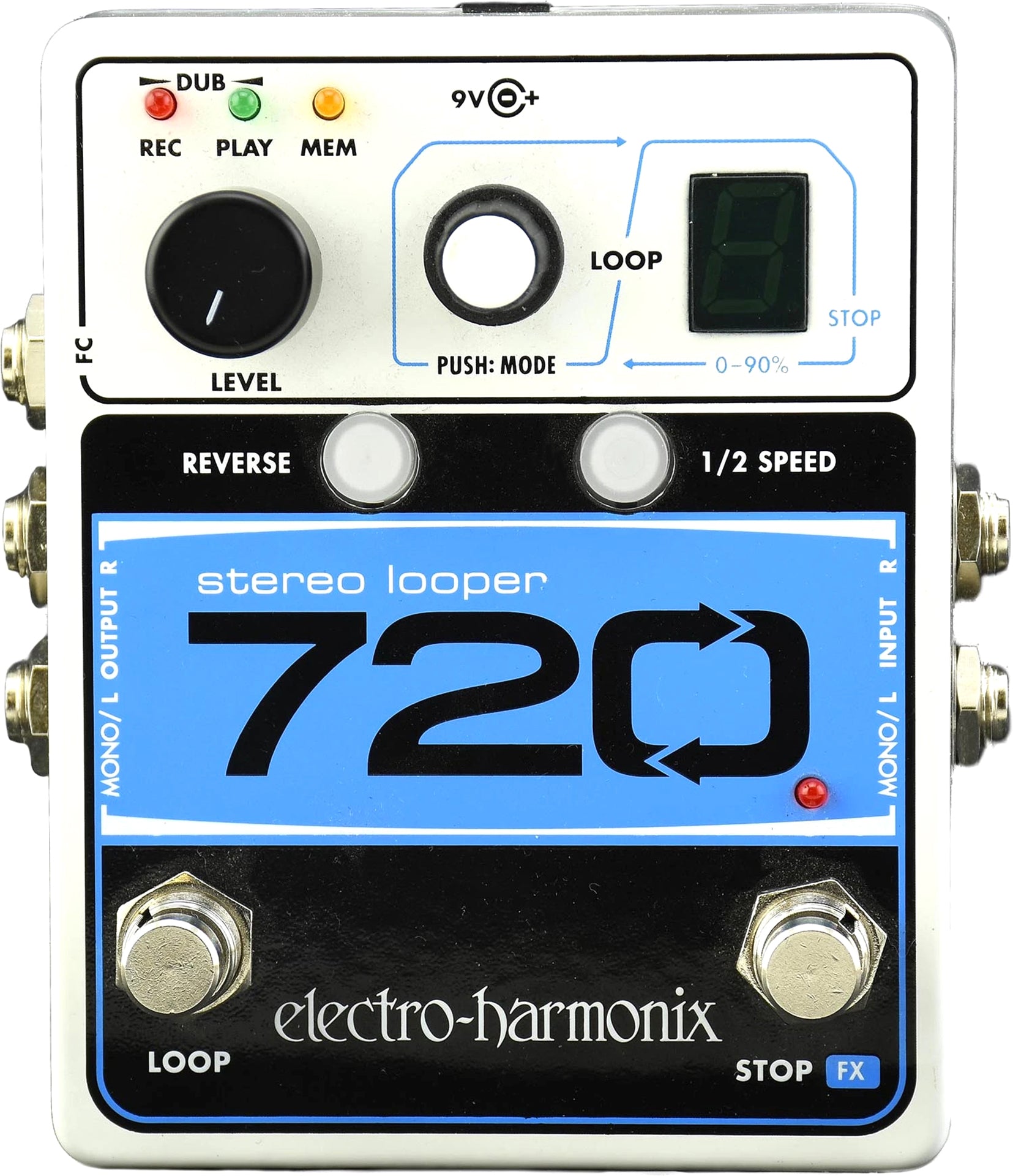 electro harmonix 720 stereo looper pedal Electro Harmonix 720 Stereo Looper Pedal