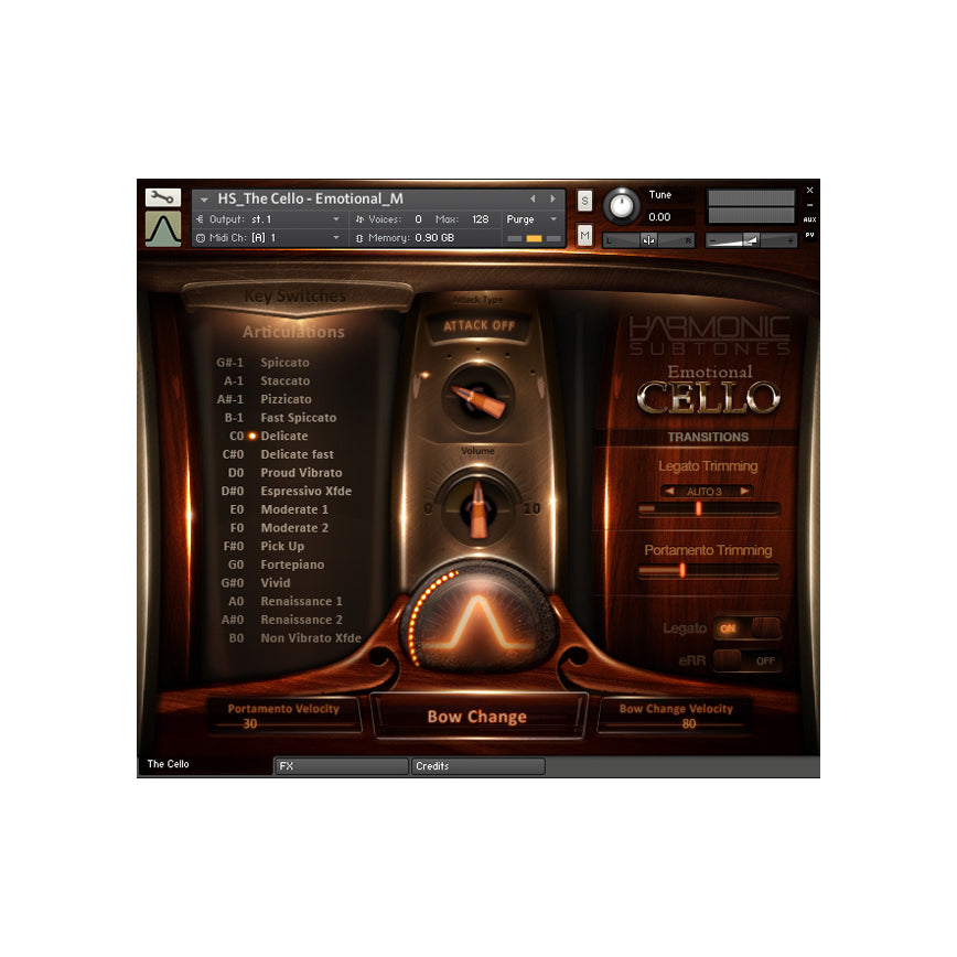 Best Service Emotional Cello Virtual Instrument