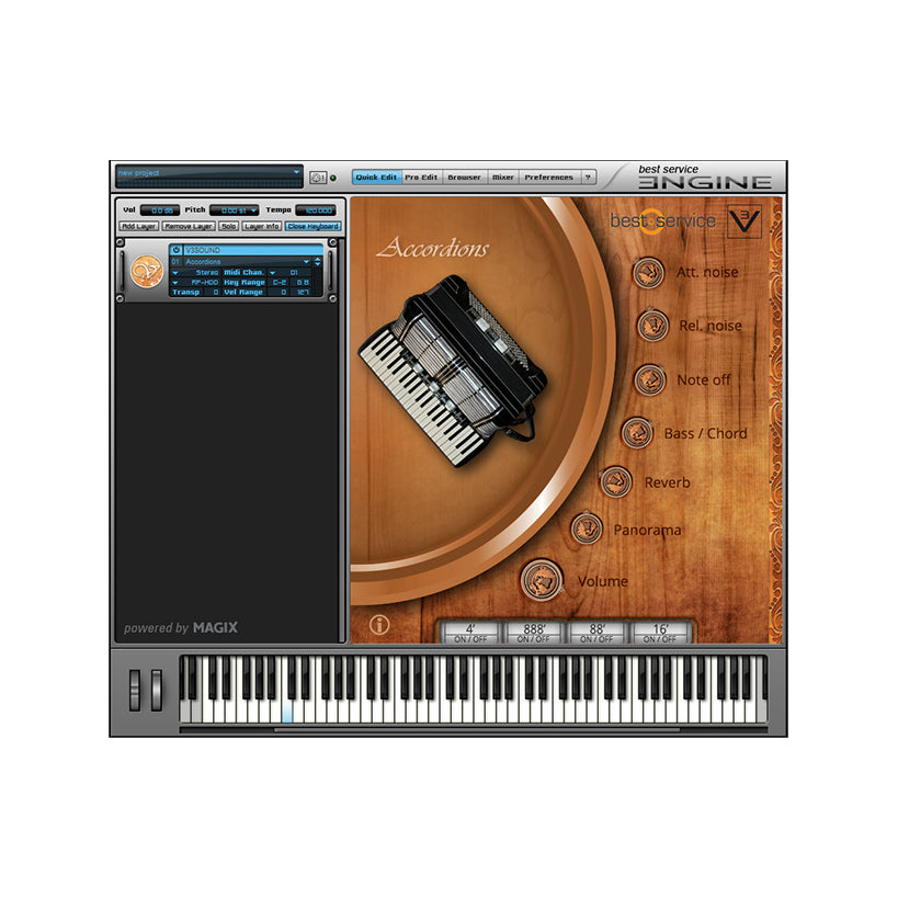 Best Service Alpine Volksmusik Virtual Instrument