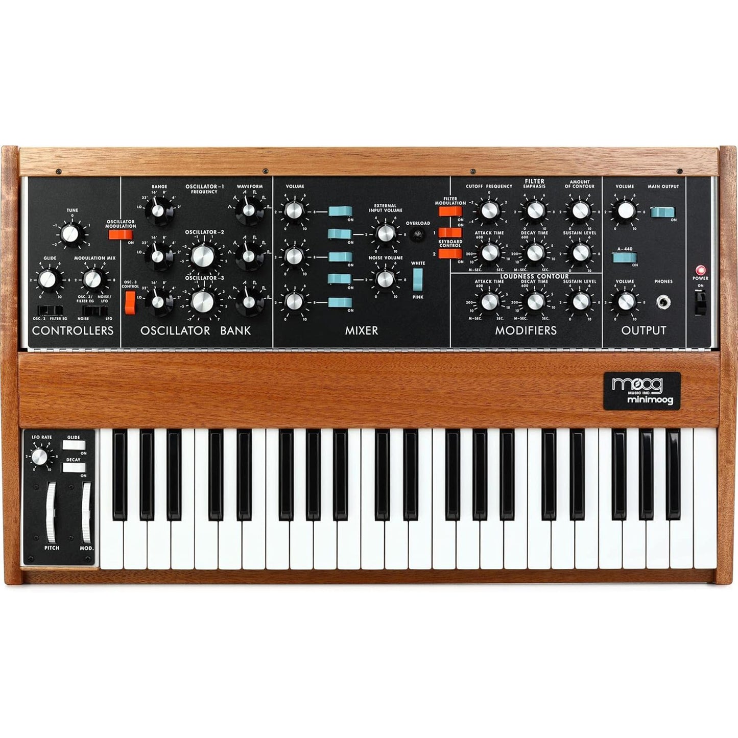 Moog Minimoog Model D Analog Synthesizer - Limited Edition Mahogany