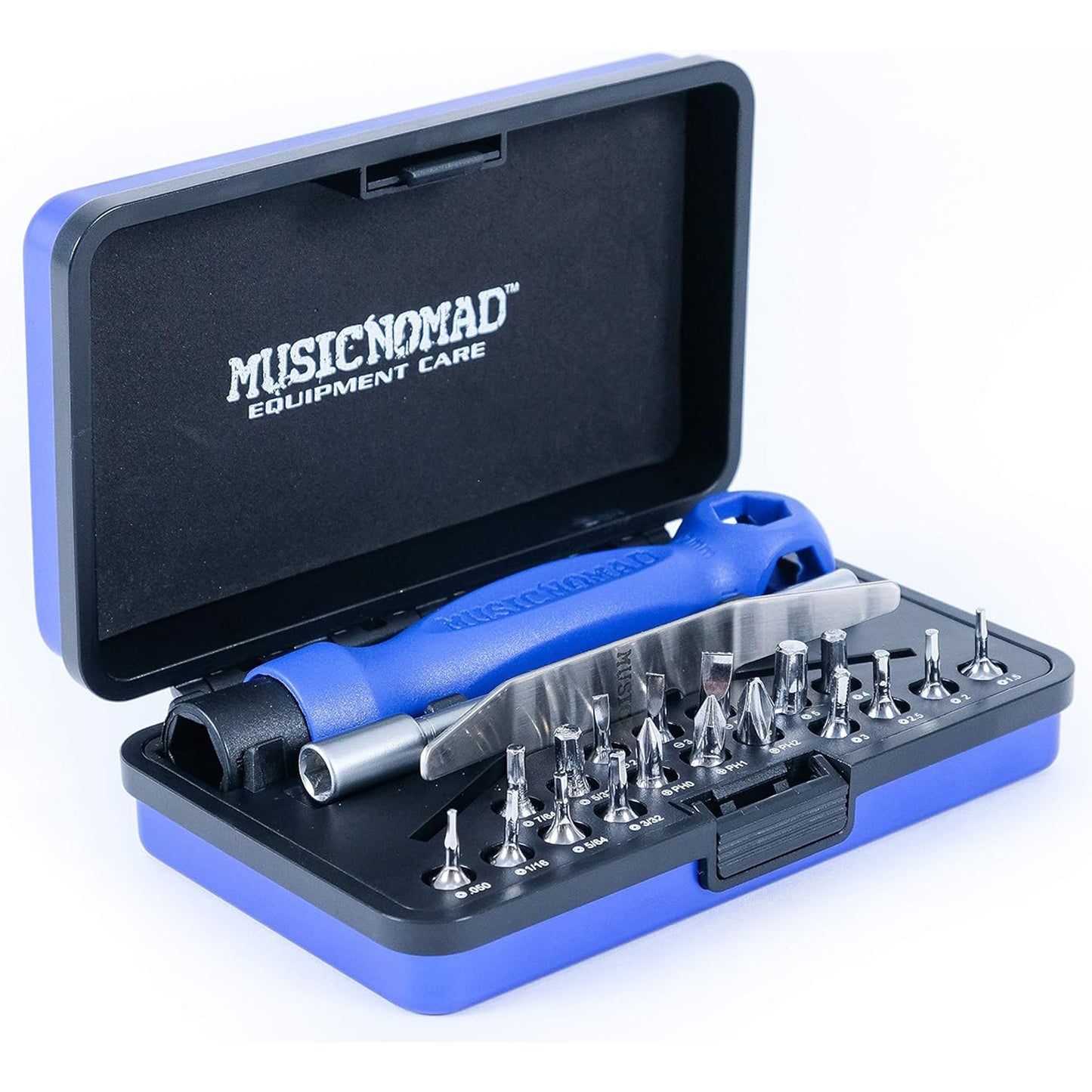 MusicNomad Premium 26 PC. Guitar Tech Screwdriver & Wrench Set MN229