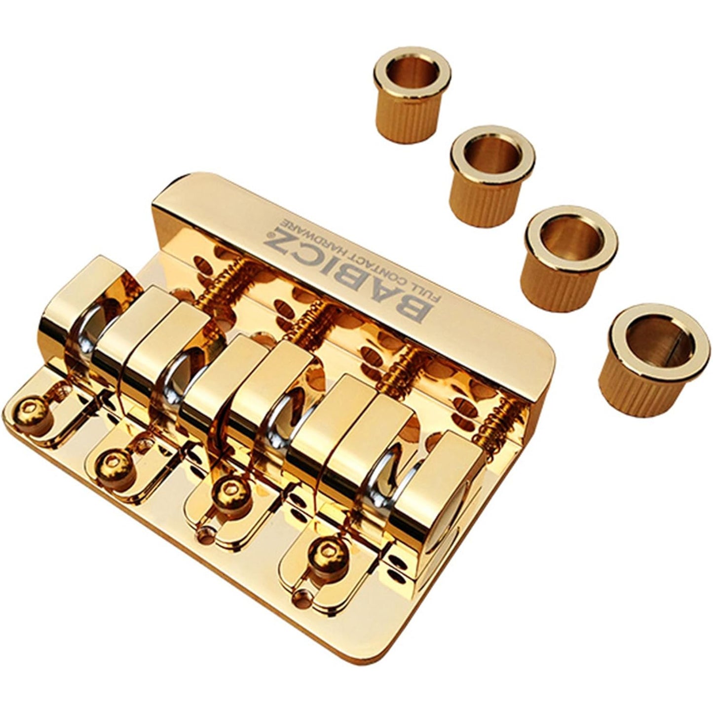 Full Contact Hardware Babicz Original Series FCH4 Bass Guitar Bridge - Gold