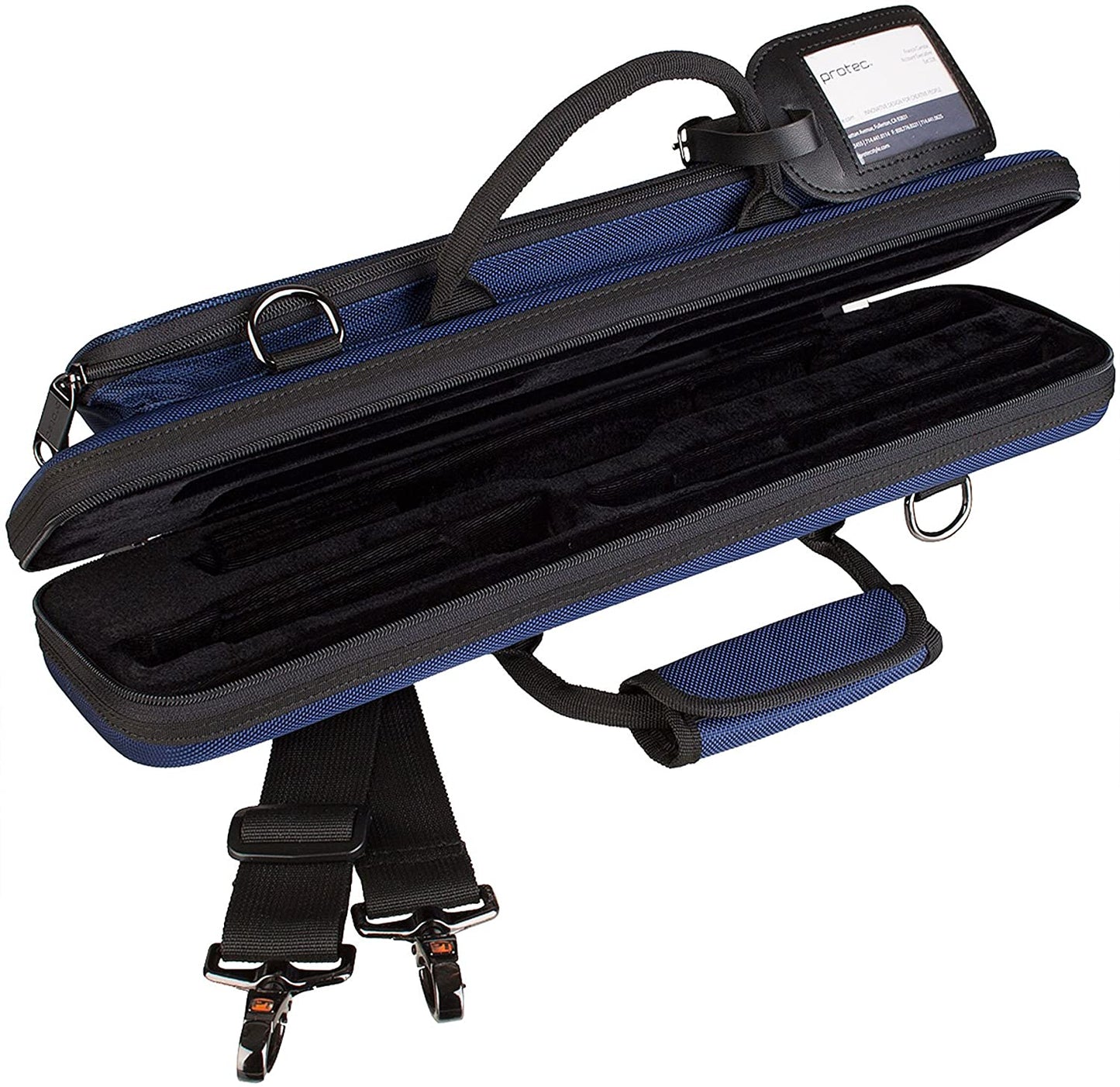 protec Slimline Flute PRO PAC Case in hot pink