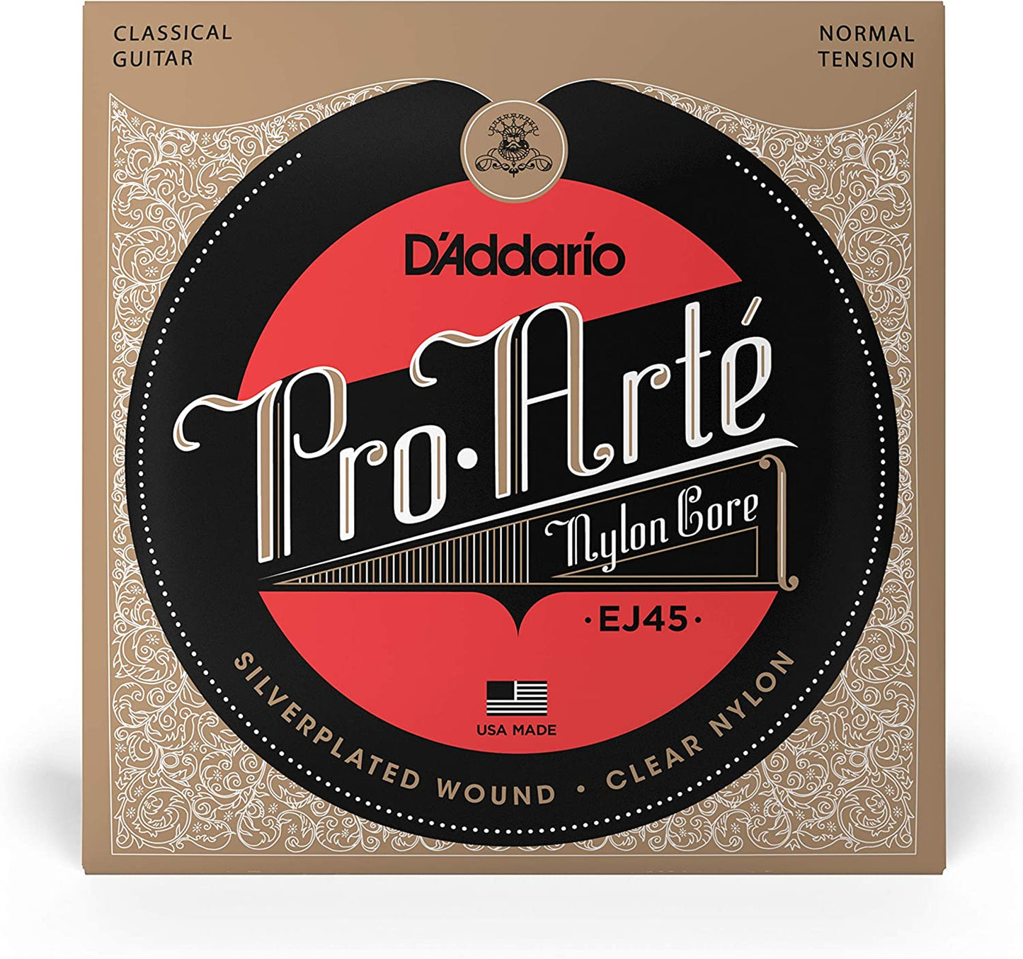 D'Addario EJ45 Pro-Arte Classical Guitar Strings Normal Wound