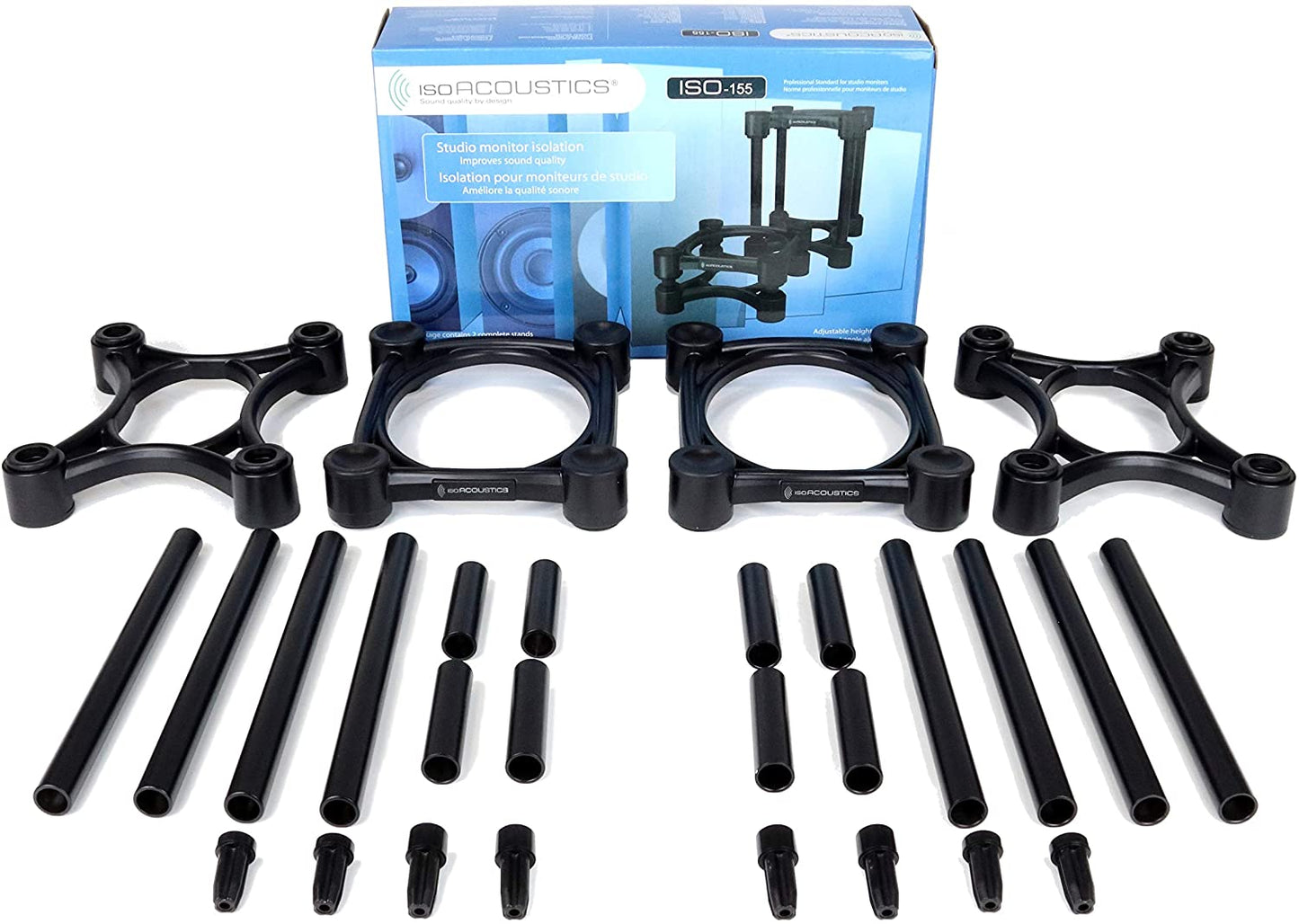 IsoAcoustics Iso-155 Speaker Isolation Stands - Pack of 2