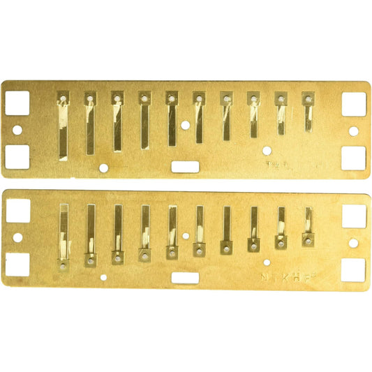 Lee Oskar 1910RP Key of F Major Diatonic Harmonica Replacement Reed Plates