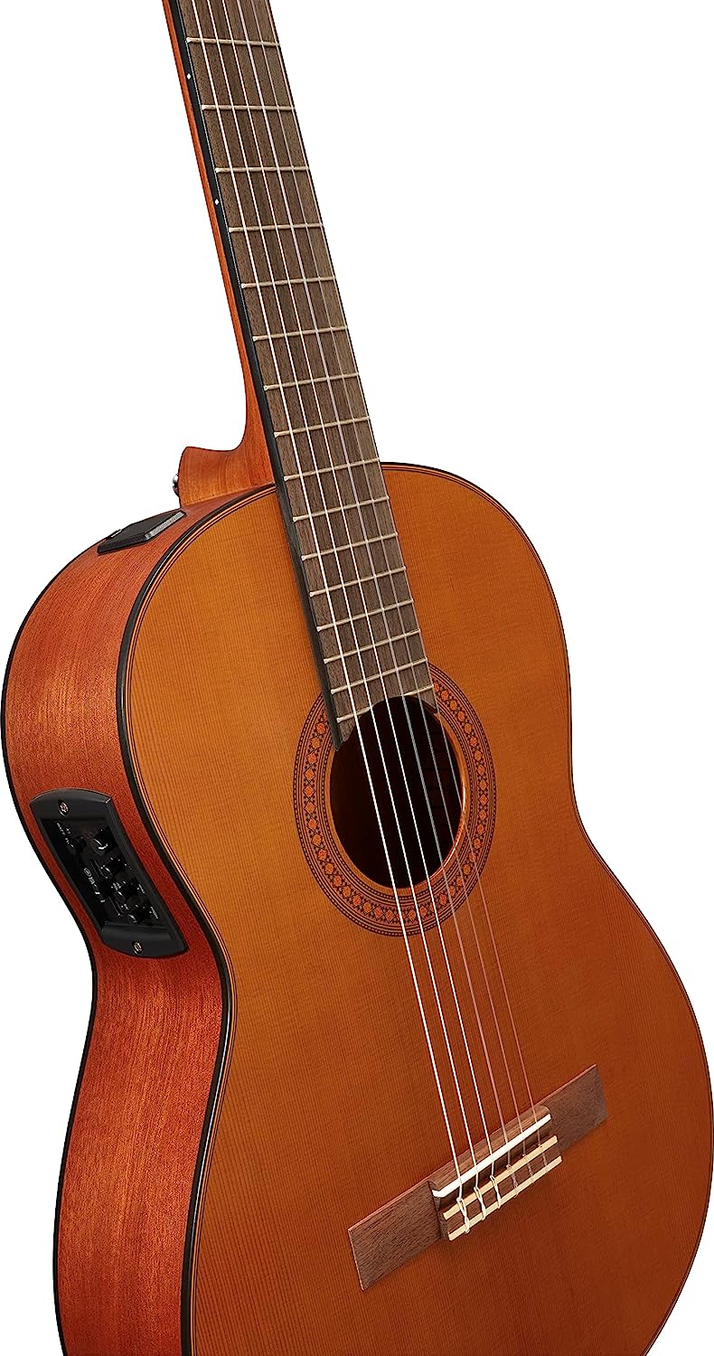 Yamaha CGX122MC Classical Electric Guitar - Solid Western Red Cedar Top